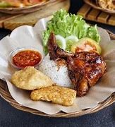 Nasi Ayam Bakar Tahu Tempe